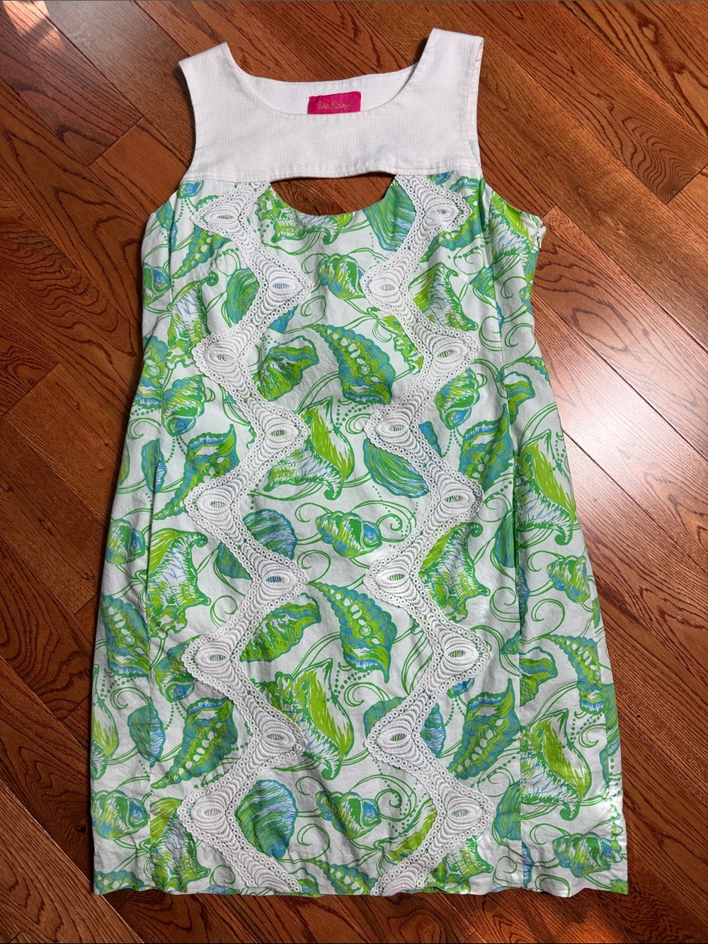 Lilly Pulitzer Jubilee Collection Shell Patterned Midi Dress